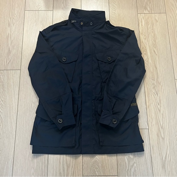 Vintage Polo Ralph Lauren Men's M-65 Military Field Jacket Navy Blue Size Large - Picture 9 of 14